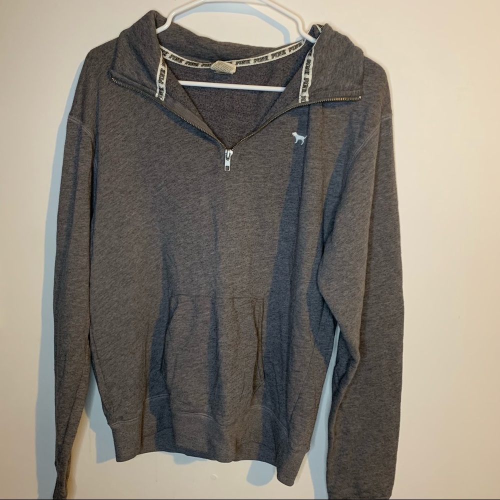 Victoria’s Secret Pink quarter zip sweatshirt